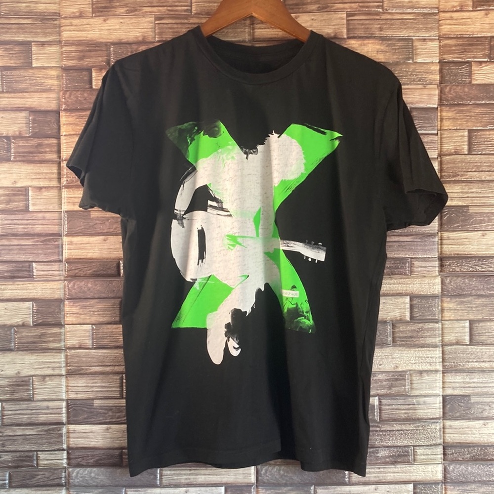 2015 Ed Sheeran Multiply X Tour T-shirt Double Sided Promo Concert Mens Medium